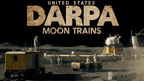 ⚠️DARPA & Northrop Grumman build RAILROAD and TRAIN on MOON⚠️