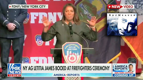 Letitia James Booed By New York Fired Department Trump Chants