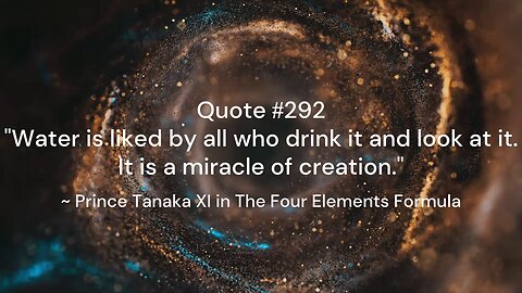 Quote #291-295 & More Insight: Prince Tanaka XI