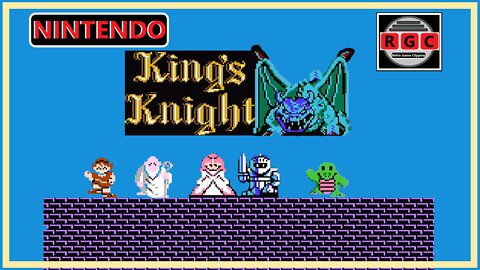 Start to Finish: ' King's Knight' gameplay for Nintendo - Retro Game Clipping