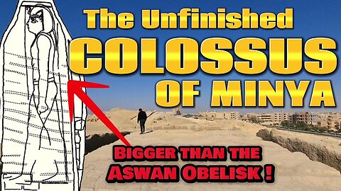 The Unfinished GIANT STATUES of Minya | Bigger Than BAALBEK