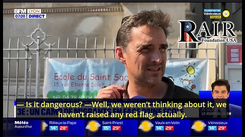 France: Open Borders Advocates' Hypocrisy Exposed When Their Children Are at Risk