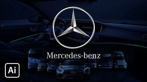 Mercedes Benz Logo Illustrator