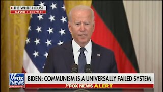 Biden Finally Denounces Communism As a Failed System