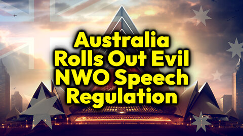 Fascism On Full Display! Australia's Misinformation Bill: Corrupt Govt To Silence Unarmed Populace!