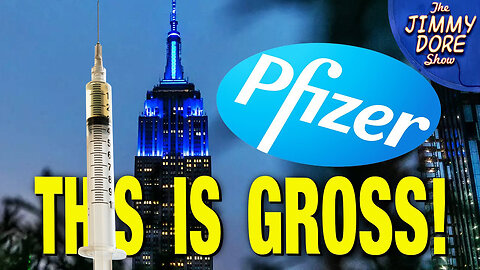 Pfizer Lights Up Empire State Building To Celebrate Pfizer Profits