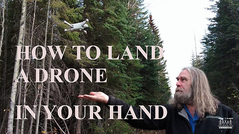 How To Land A Drone In Your Hand