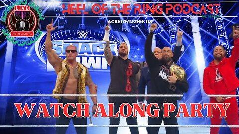 WWE FRIDAY NIGHT SMACKDOWN INTERACTIVE LIVE WATCH ALONG PARTY ELIMINATION CHAMBER GO HOME SHOW!