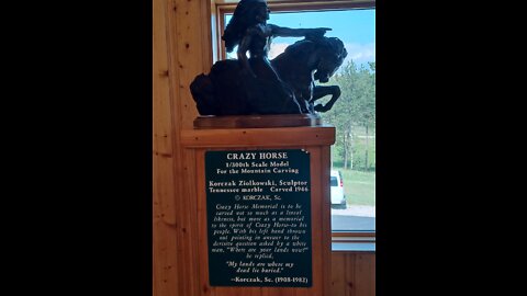 Jak powstaje monumet ku pamięci Crazy Horse czyli Szalonego Konia.