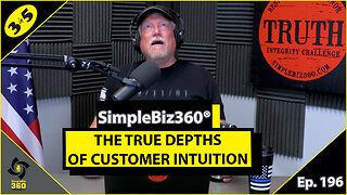 SimpleBiz360 Podcast - Episode #196: THE TRUE DEPTHS OF CUSTOMER INTUITION