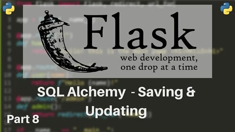 Flask Tutorial #8 - Adding, Deleting & Updating Users w/ SQLAlchemy