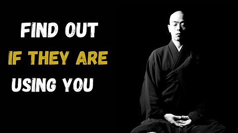 IF THEY USING YOU | ZEN MONK STORIES | BUDDHA STORIES