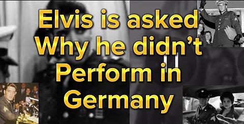 Elvis Presley in the Army is asked why he didn’t perform in Germany