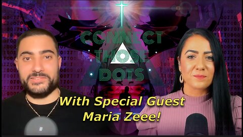 Maria Zeee Joins Connect Those Dots! How To Resist The Slave Mind In The New World Order!