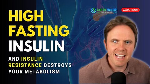 High Fasting Insulin and Insulin Resistance Destroys Your Metabolism