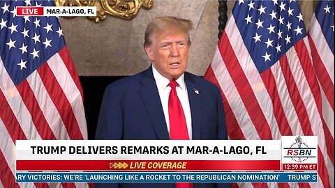 AFTER SUPREME COURT UNANIMOUS DECISION: President Trump Gives Remarks at Mar-a-Lago- 3/4/24