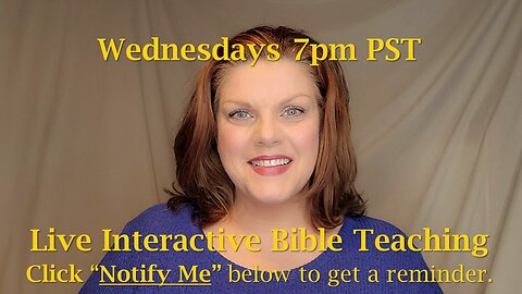 "HEALING!" LiveStream! INTERACTIVE Bible Teaching...TONIGHT (Mar 27th)! 7pm PST