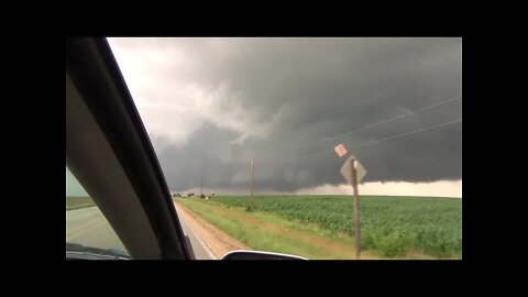 Brief tornado near Shell Rock, IA
