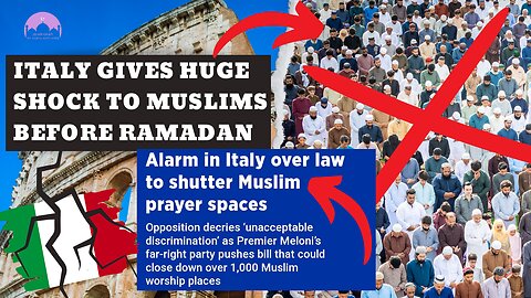 Italy banned Muslims Prayer before Ramadan. Is it true?