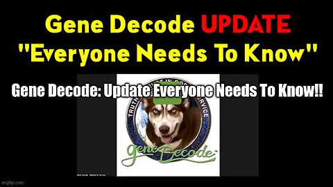 Gene Decode Tunnel & DUMB Wars Exposed Part 2 - 12-22-23