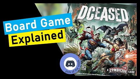 DCeased - A Zombicide Game Board Game Explained