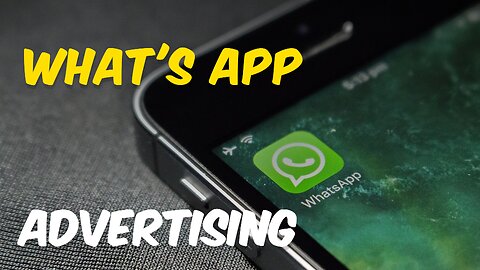 What's App Advertising
