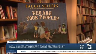 Spring Valley illustrator makes it to the NY Times bestseller list