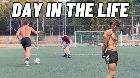 Off-Season Small Group Training Session! Day In The Life Of A Pro Footballer!
