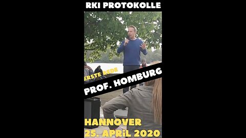 RKI Protokolle:Rede Wirtschaftsprofessor Prof. Stefan HOMBURG vom 25.04.2020@Wendezeit Hannover🙈
