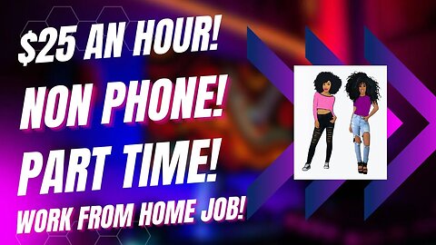 $25 An Hour! Non Phone! No Talking Part Time Work From Home Job Reading WFH jobs Remote Jobs 2023