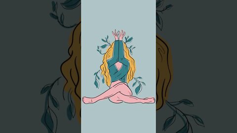 International Yoga Day | 21 June 2022 | Colorful Handdrawn Sketch Illustration Yoga Position Poster
