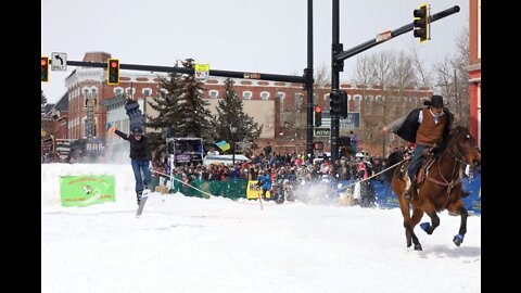 Cowboys, Skiers, and Adrenaline — Leadville Ski Joring Returns