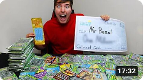 I Spent $30,000 On Lottery Tickets And Won ____