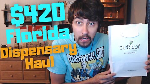 $420 Florida Dispensary Haul - Buying Weed from CuraLeaf