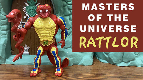 Rattlor - Masters of the Universe Origins - Unboxing and Review