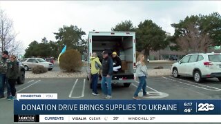 Donation drive brings supplies to Ukraine