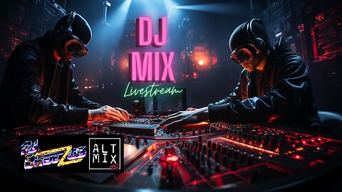 Synthwave Darkwave 80s 90s Electronica and more DJ MIX Livestream with Guest AlternativeMixtapes from Rumble