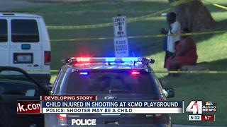Child shot at playground in KCMO