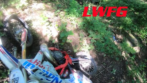 Burning a few laps at the LWFG Compound.