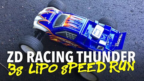 ZD Racing Thunder 10423 Truggy 3S LiPo Speed Run
