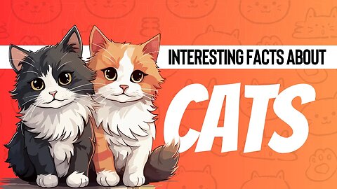 Interesting Facts About Cats | Cats Facts for Kids | Cats Facts