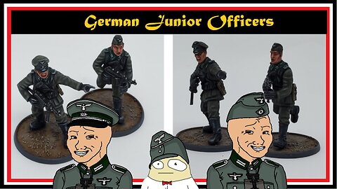 Wehrmacht Officer Team - Painting Bolt Action