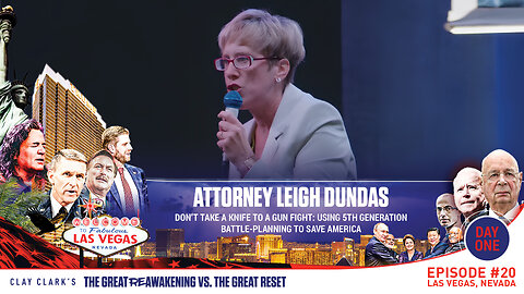 Leigh Dundas | Don't Take a Knife to a Gun Fight: Using 5th Generation Battle-Planning to Save America | Request Tickets Via Text At 918-851-0102