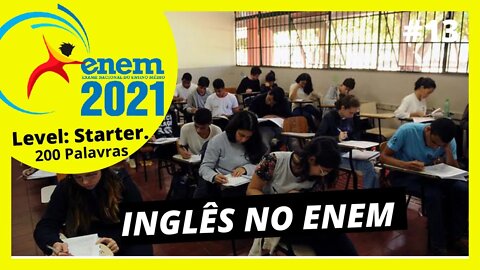 INGLÊS PARA ENEM | INGLÊS NO ENEM | ENEM INGLÊS |CURSO DE INGLÊS PARA O ENEM 2021|LEITURA GUIADA