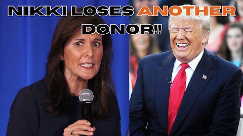 Nikki Haley loses ANOTHER state and another donor!! | She's waiting for Trump to be put in prison!!
