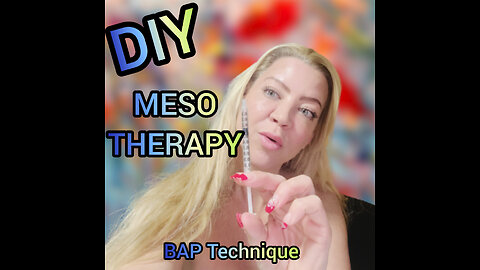 DIY Meso Therapy Treatment with Hyaron BAP Technique