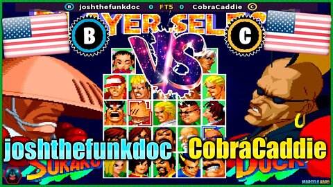 Real Bout Fatal Fury 2 The Newcomers (joshthefunkdoc Vs. CobraCaddie) [U.S.A. Vs. U.S.A.]