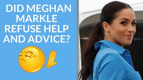 Did Meghan Markle Refuse Help and Advice? Royal Updates & More! #meghanmarkle #britishroyalfamily