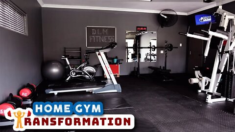 EXTREME HOME GYM TRANSFORMATION || This is how you build a home gym