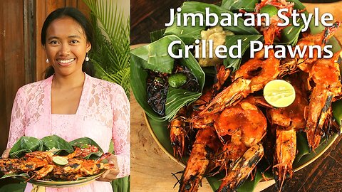 Jimbaran Style Grilled Prawns